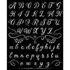 Stamperia Mix Media Art ALPHABET Best Sellers Stencil 20x25 cm #KSTD060