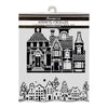 Stamperia All You Need for CHRISTMAS - HOUSE Mixed Media Art Stencil 20x25 cm #KSTD216