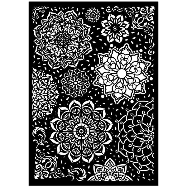 Stamperia Art Stories MANDALA A3 BIG Stencil #KSTDA3007