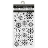 Stamperia GEAR UP FOR CHRISTMAS SNOWFLAKES Stencil 12X25 cm #KSTDL100