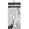 Stamperia VENICE CITY OF ART - GONDOLA Stencil 12X25 cm #KSTDL120
