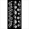Stamperia WHISPERING WOODS - 3 STRIPES Stencil 12X25 cm #KSTDL130