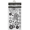 Stamperia VOYAGES FANTASTIQUES - MECHANISMS Stencil 12X25 cm #KSTDL131
