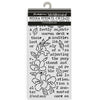 Stamperia SECRET DIARY - BUTTERFLY and FLOWER Stencil 12X25 cm #KSTDL151