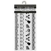 Stamperia SYMPHONY BORDERS Stencil 12X25 cm #KSTDL165