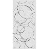 Stamperia COSMOS - INK ORBITS - Stencil 12X25 cm #KSTDL173