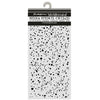 Stamperia COSMOS - INK SPOTS - Stencil 12X25 cm #KSTDL174