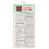 Stamperia Create Happiness Secret Diary DICTIONARY Stencil 12X25 cm #KSTDL91