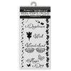 Stamperia WONDERLAND MAGIC DAY Stencil 12X25 cm #KSTDL96