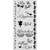 Stamperia WONDERLAND MAGIC DAY Stencil 12X25 cm #KSTDL96