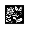 PRE-ORDER Stamperia HOUSE OF ROSES - BIG ROSE Stencil 12X12 cm #KSTDS36