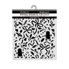 Stamperia All You Need For CHRISTMAS - RIBBONS and GINGERBREAD Stencil 12X12 cm #KSTDS74