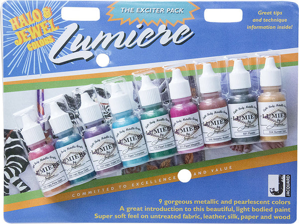 Jacquard LUMIERE The Exciter Pack 9 HALO and JEWEL Colors #JAC9901