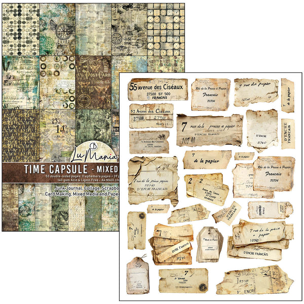 Ciao Bella LuMania TIME CAPSULE Mixed Media Book 50 pgs #MA001