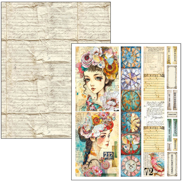 Ciao Bella LuMania QUINTESSENTIAL Mixed Media Book 50 pgs #MA003