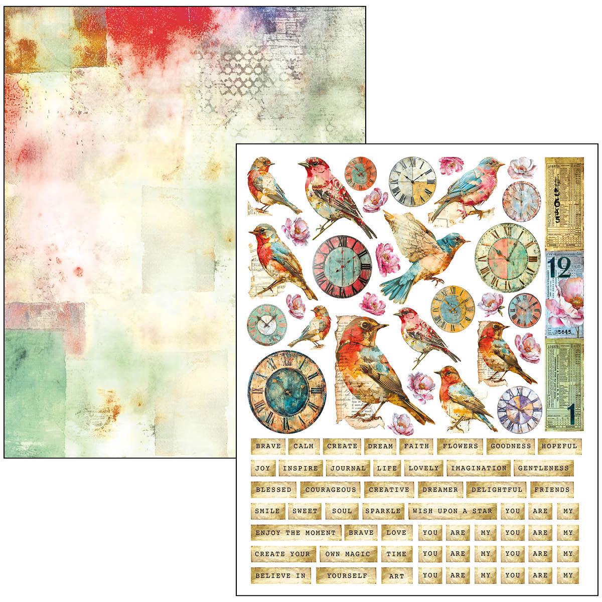Ciao Bella LuMania QUINTESSENTIAL Mixed Media Book 50 pgs #MA003