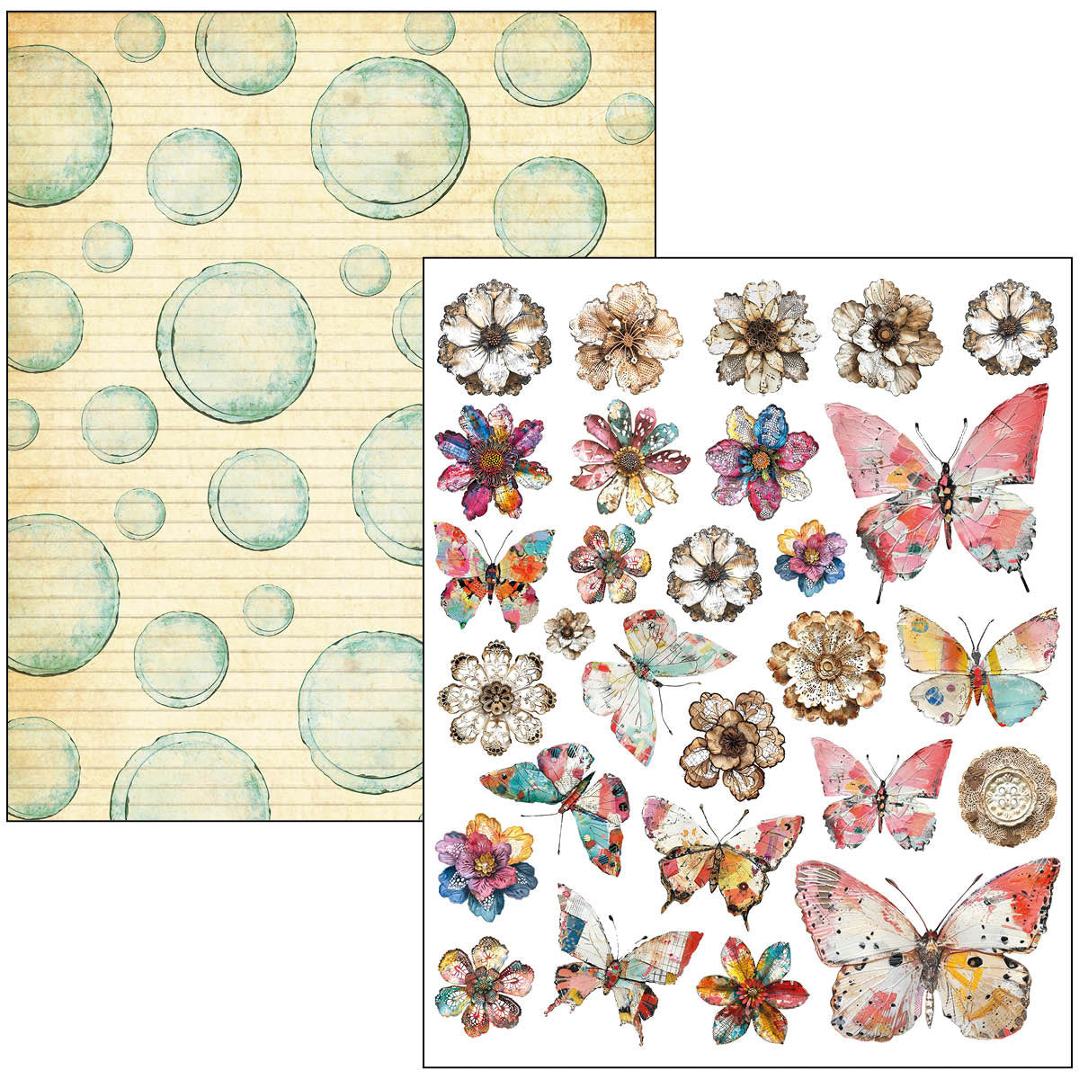 Ciao Bella LuMania QUINTESSENTIAL Mixed Media Book 50 pgs #MA003