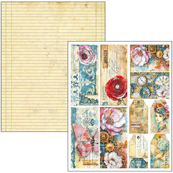 Ciao Bella LuMania QUINTESSENTIAL Mixed Media Book 50 pgs #MA003