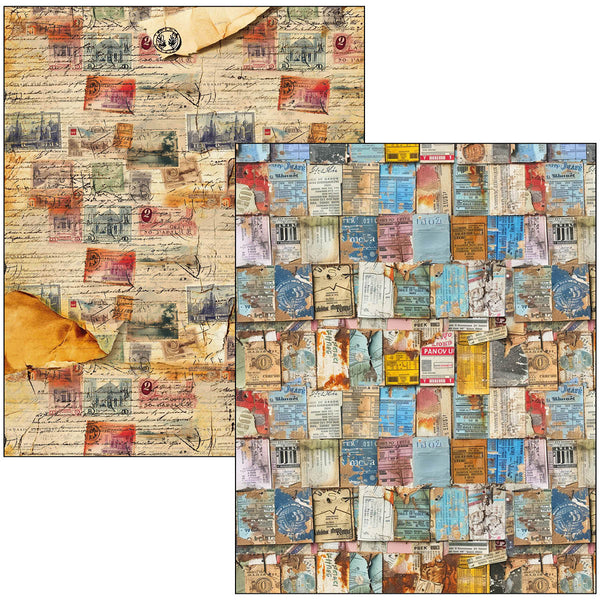 Ciao Bella LuMania JOURNEY AHEAD Mixed Media Book 50 pgs #MA006