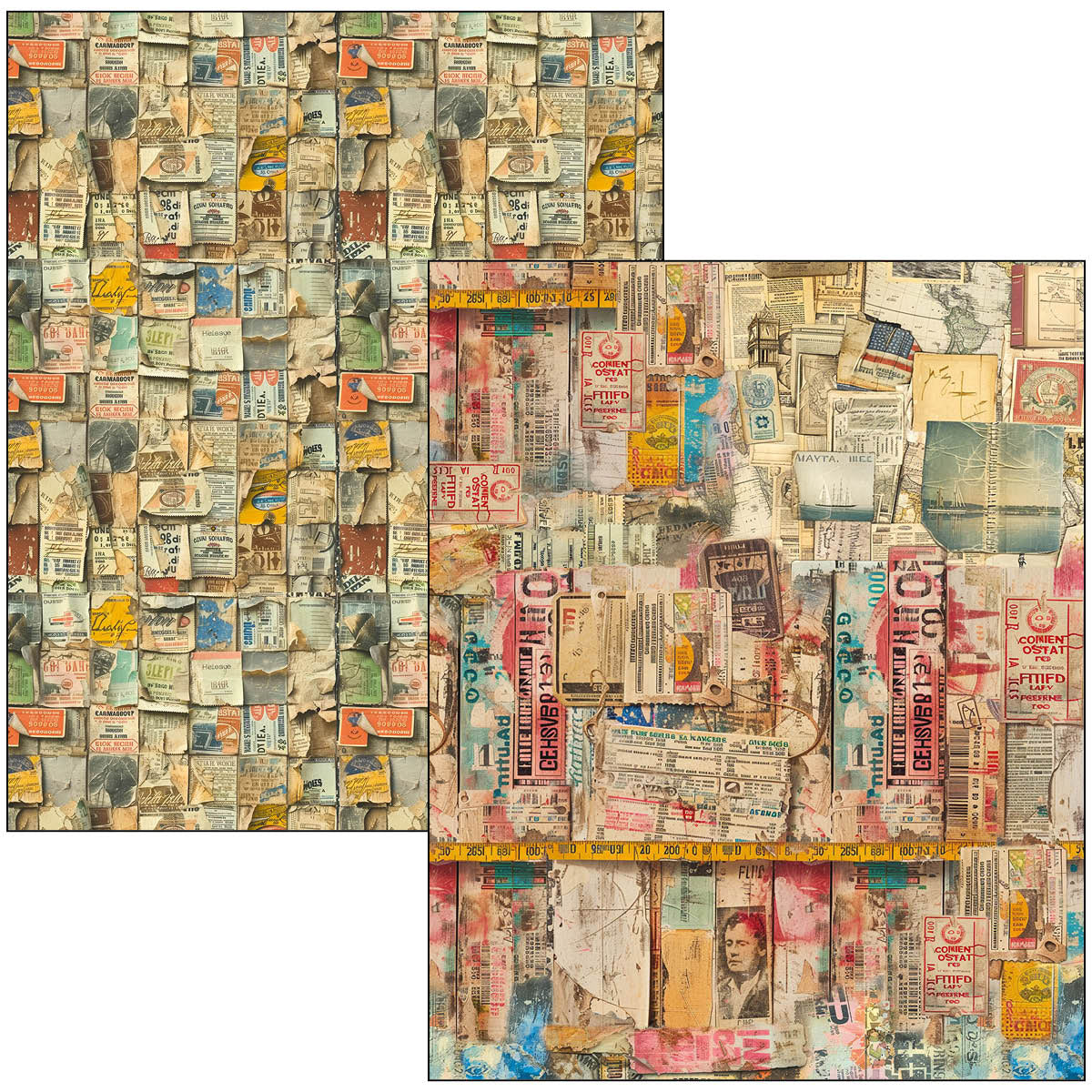 Ciao Bella LuMania JOURNEY AHEAD Mixed Media Book 50 pgs #MA006