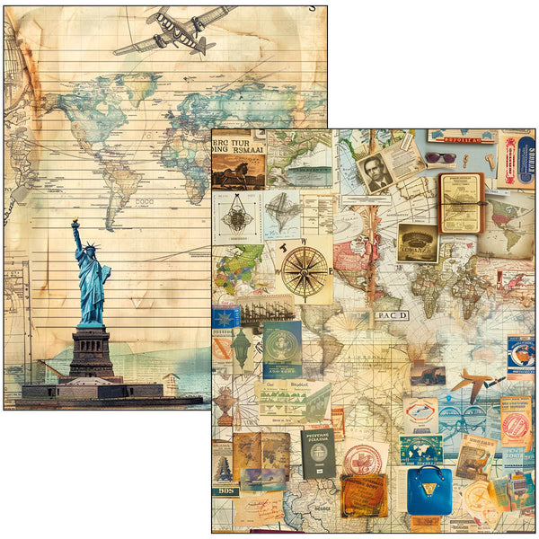 Ciao Bella LuMania JOURNEY AHEAD Mixed Media Book 50 pgs #MA006