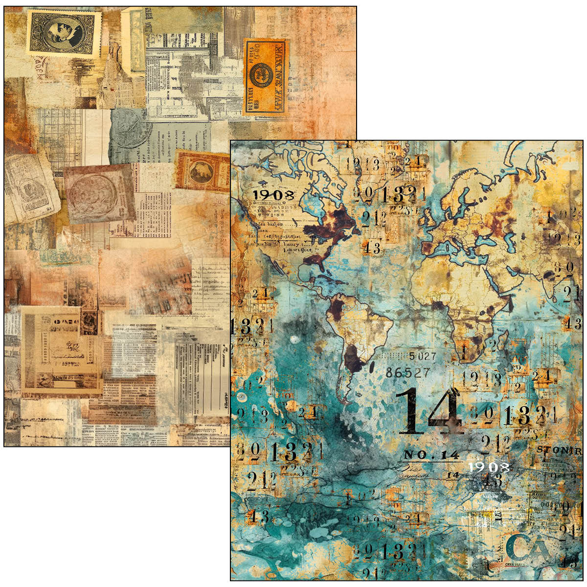 Ciao Bella LuMania JOURNEY AHEAD Mixed Media Book 50 pgs #MA006