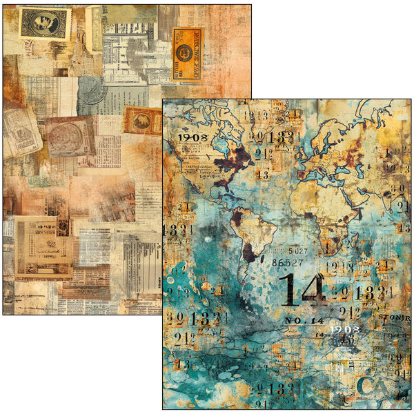 Ciao Bella LuMania JOURNEY AHEAD Mixed Media Book 50 pgs #MA006