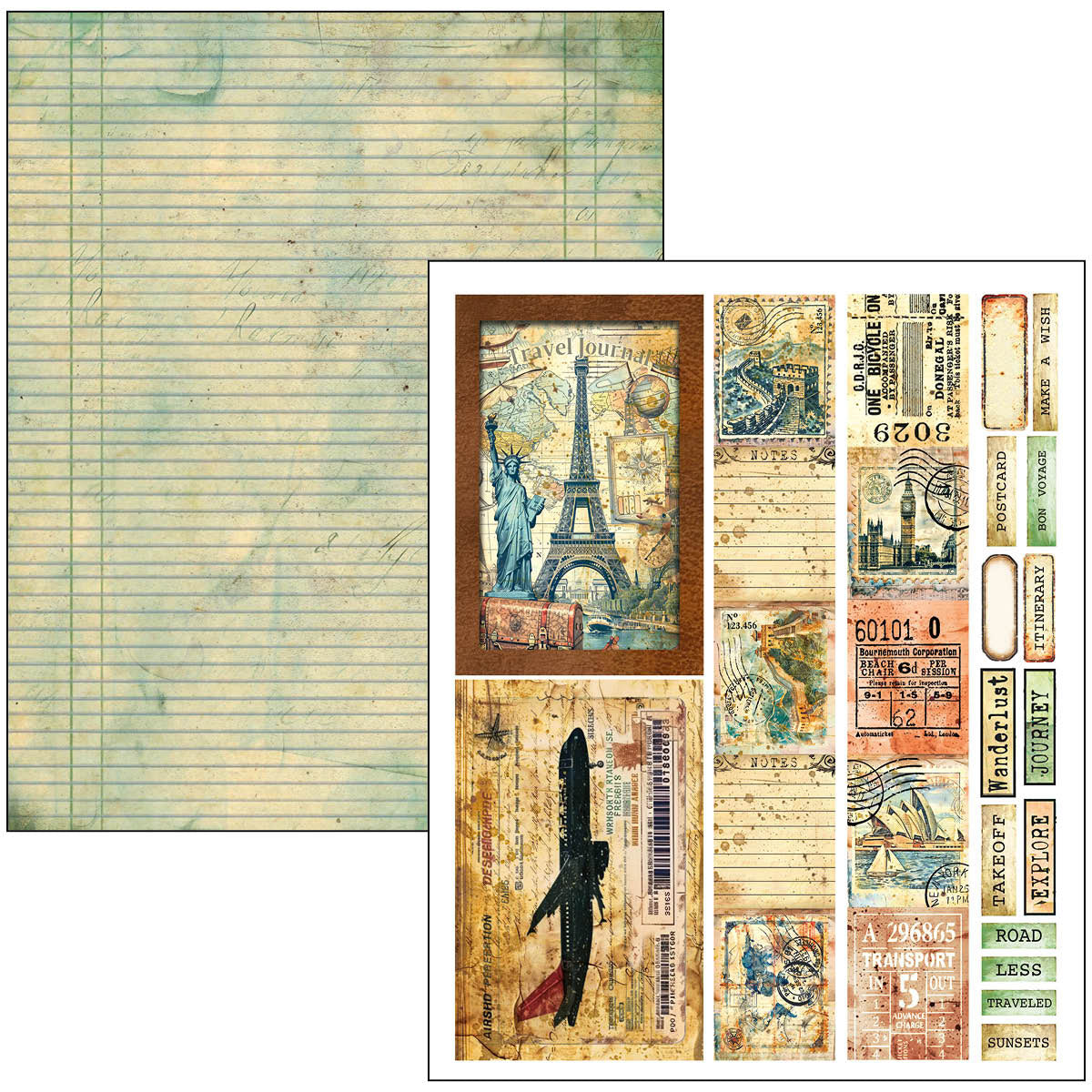Ciao Bella LuMania JOURNEY AHEAD Mixed Media Book 50 pgs #MA006