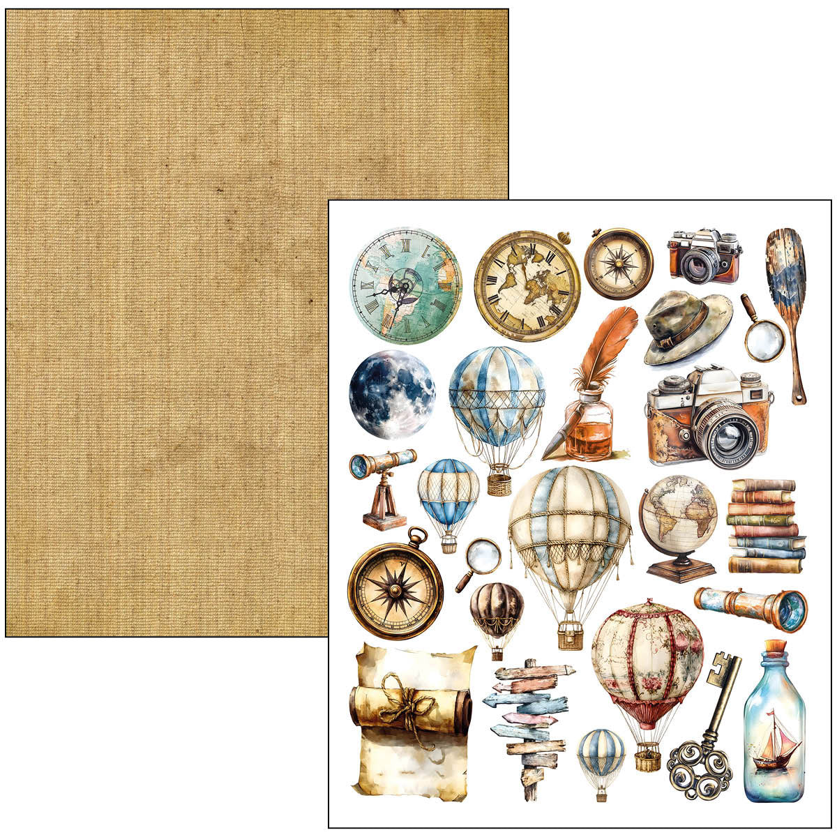 Ciao Bella LuMania JOURNEY AHEAD Mixed Media Book 50 pgs #MA006