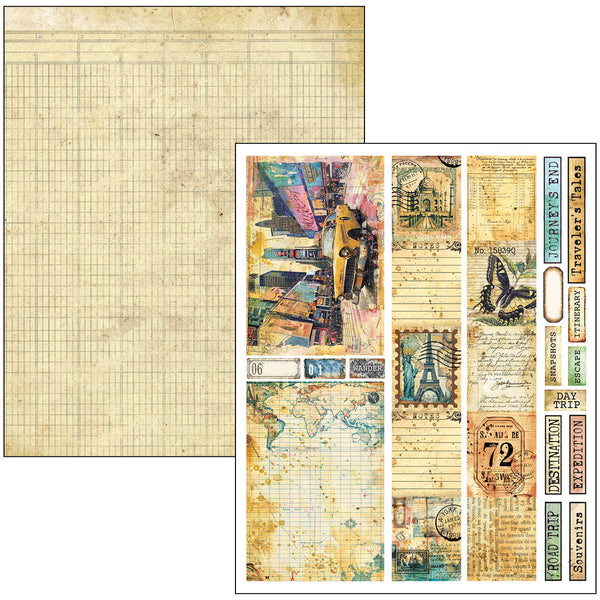 Ciao Bella LuMania JOURNEY AHEAD Mixed Media Book 50 pgs #MA006
