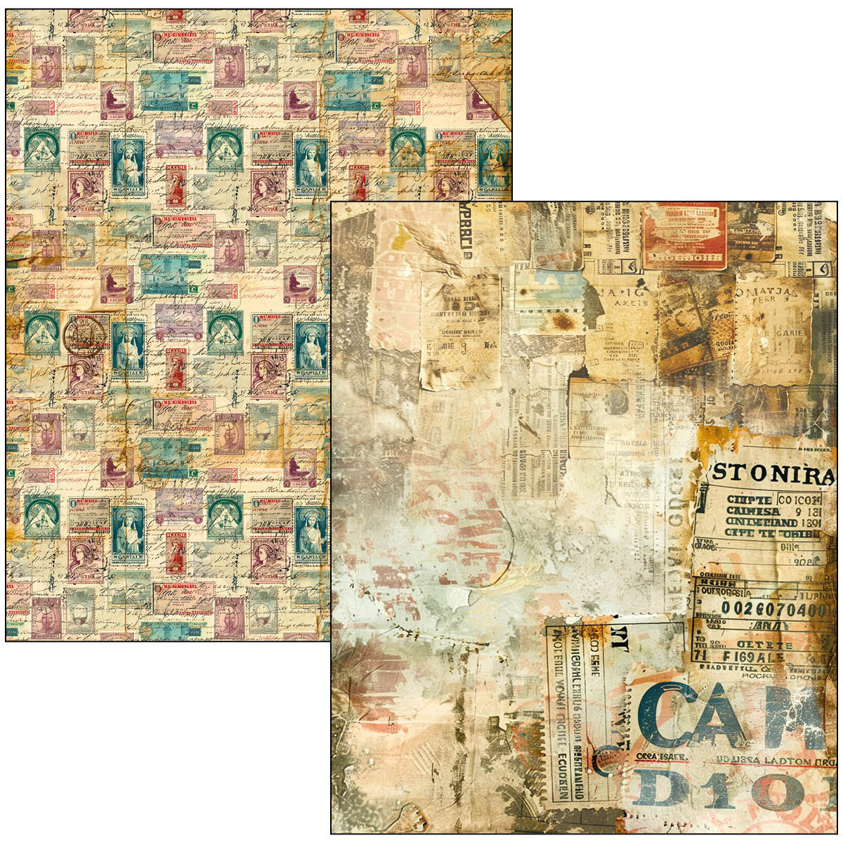 Ciao Bella LuMania JOURNEY AHEAD Mixed Media Book 50 pgs #MA006