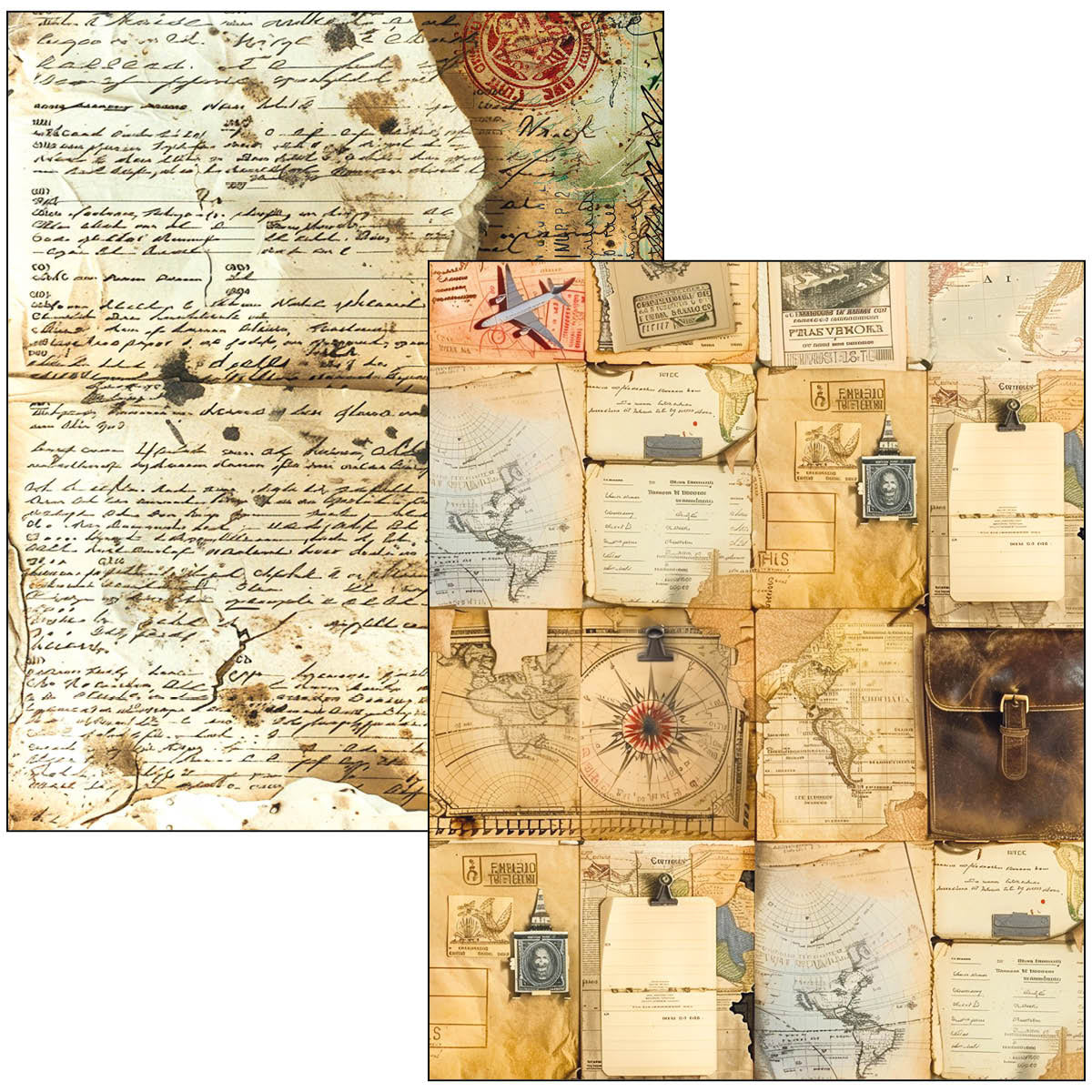Ciao Bella LuMania JOURNEY AHEAD Mixed Media Book 50 pgs #MA006