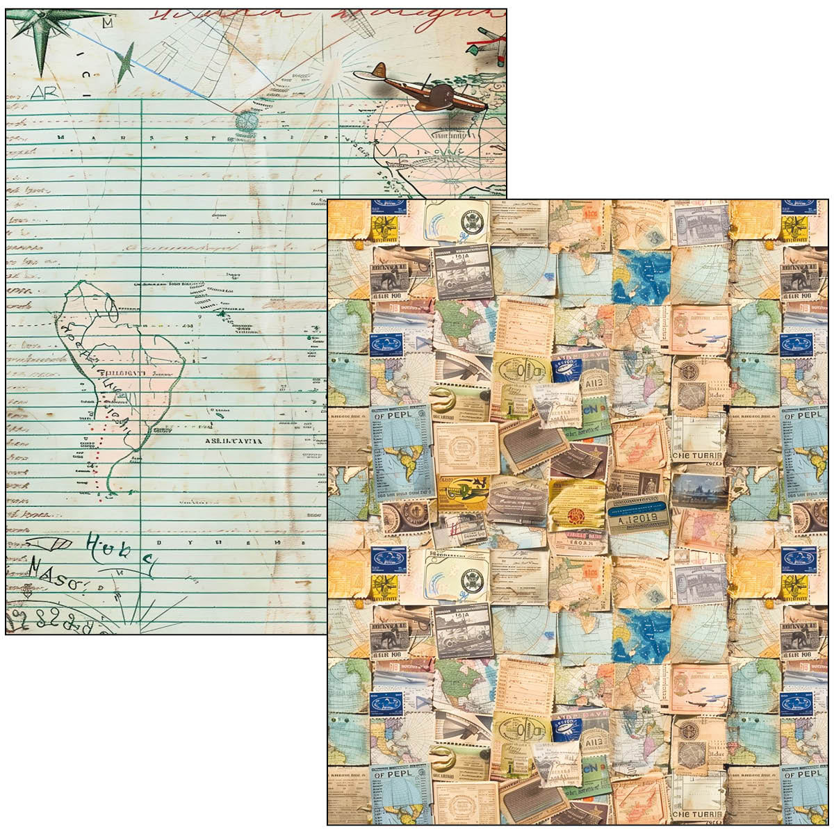Ciao Bella LuMania JOURNEY AHEAD Mixed Media Book 50 pgs #MA006
