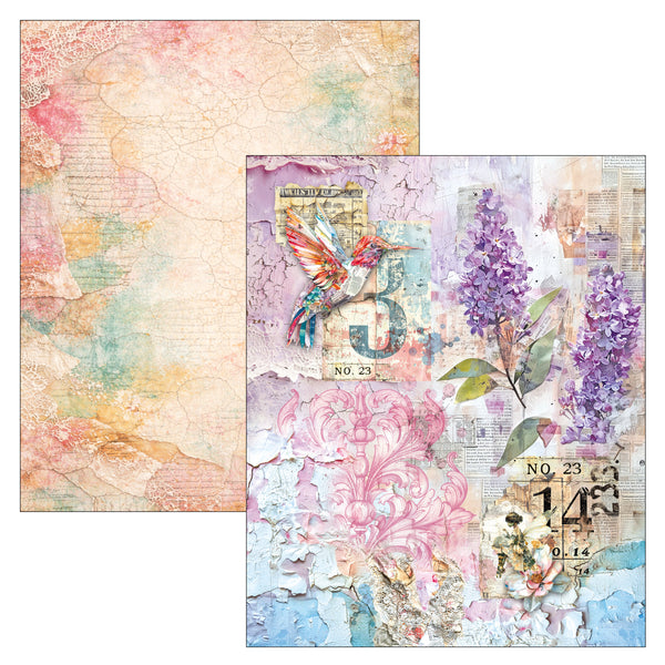Ciao Bella LuMania The SOUND of SPRING Mixed Media Book 50 pgs #MA009