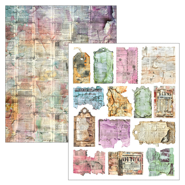 Ciao Bella LuMania The SOUND of SPRING Mixed Media Book 50 pgs #MA009