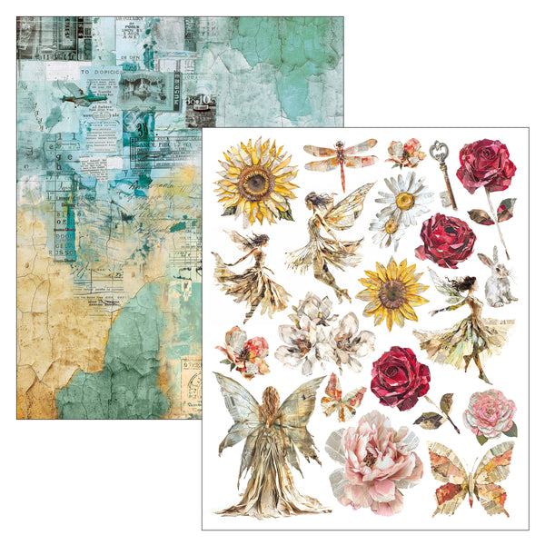 Ciao Bella LuMania The SOUND of SPRING Mixed Media Book 50 pgs #MA009