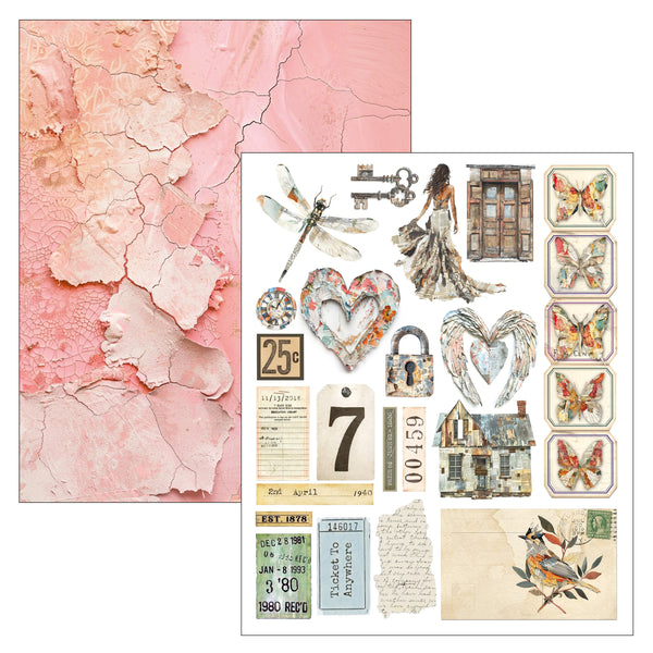 Ciao Bella LuMania The SOUND of SPRING Mixed Media Book 50 pgs #MA009