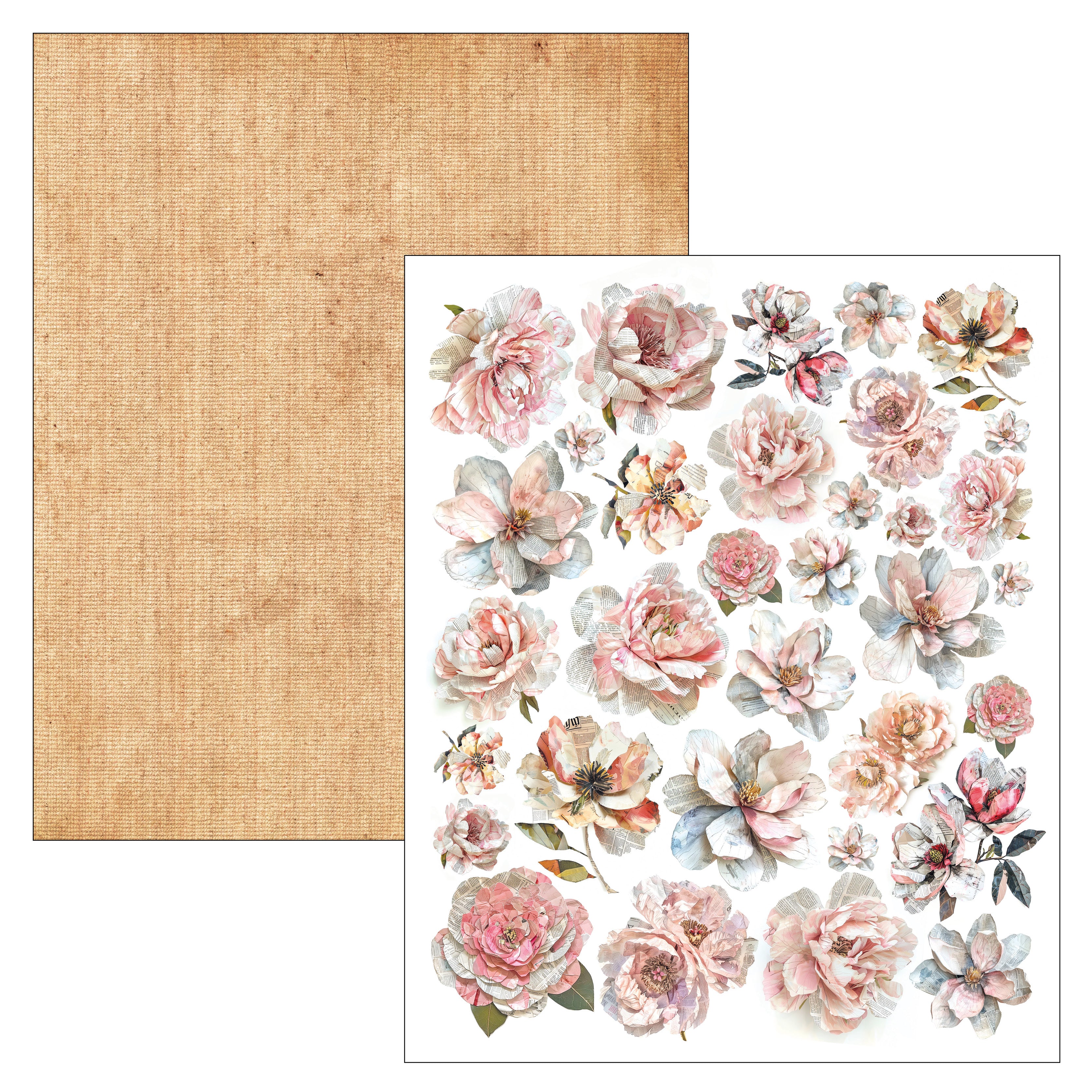 Ciao Bella LuMania The SOUND of SPRING Mixed Media Book 50 pgs #MA009