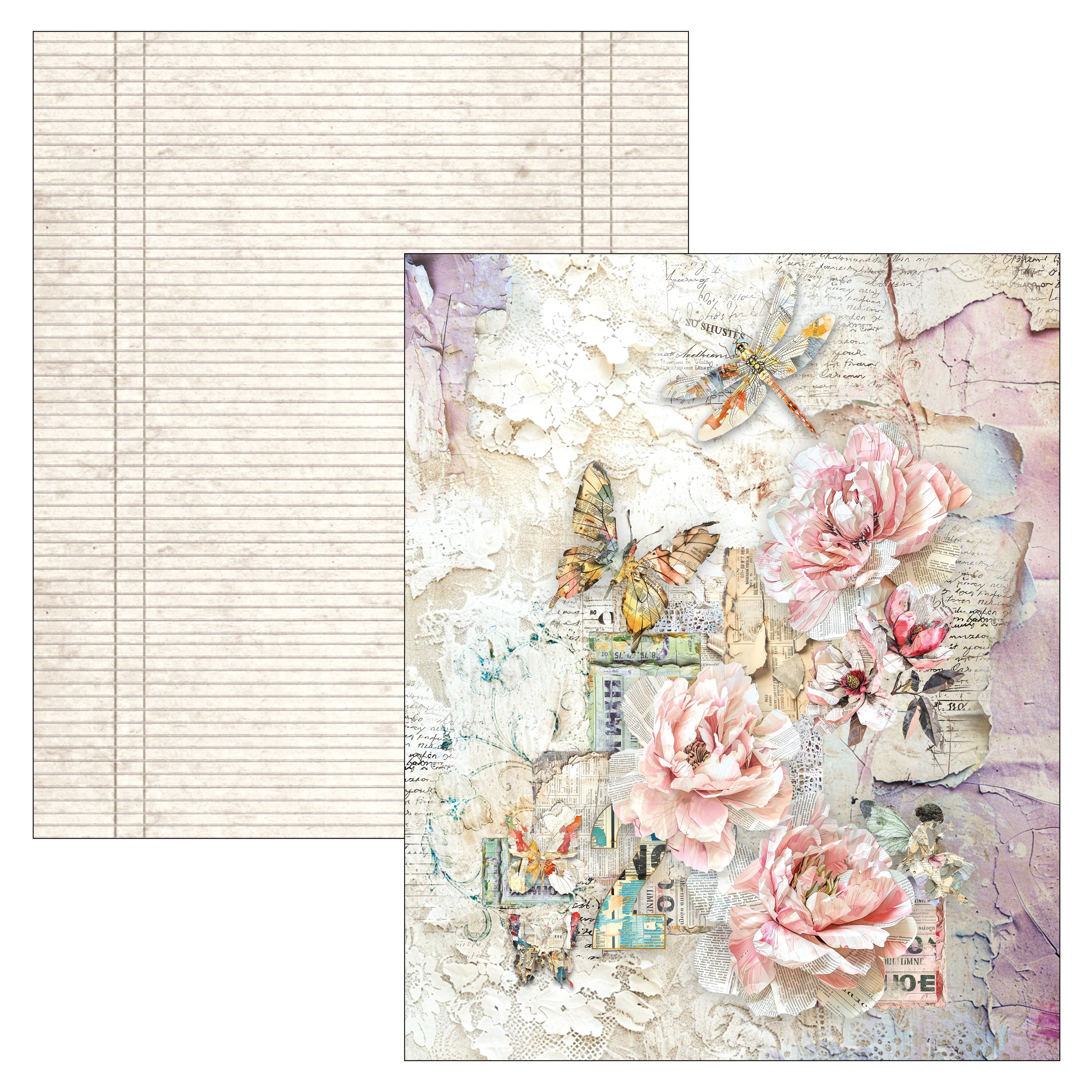 Ciao Bella LuMania The SOUND of SPRING Mixed Media Book 50 pgs #MA009