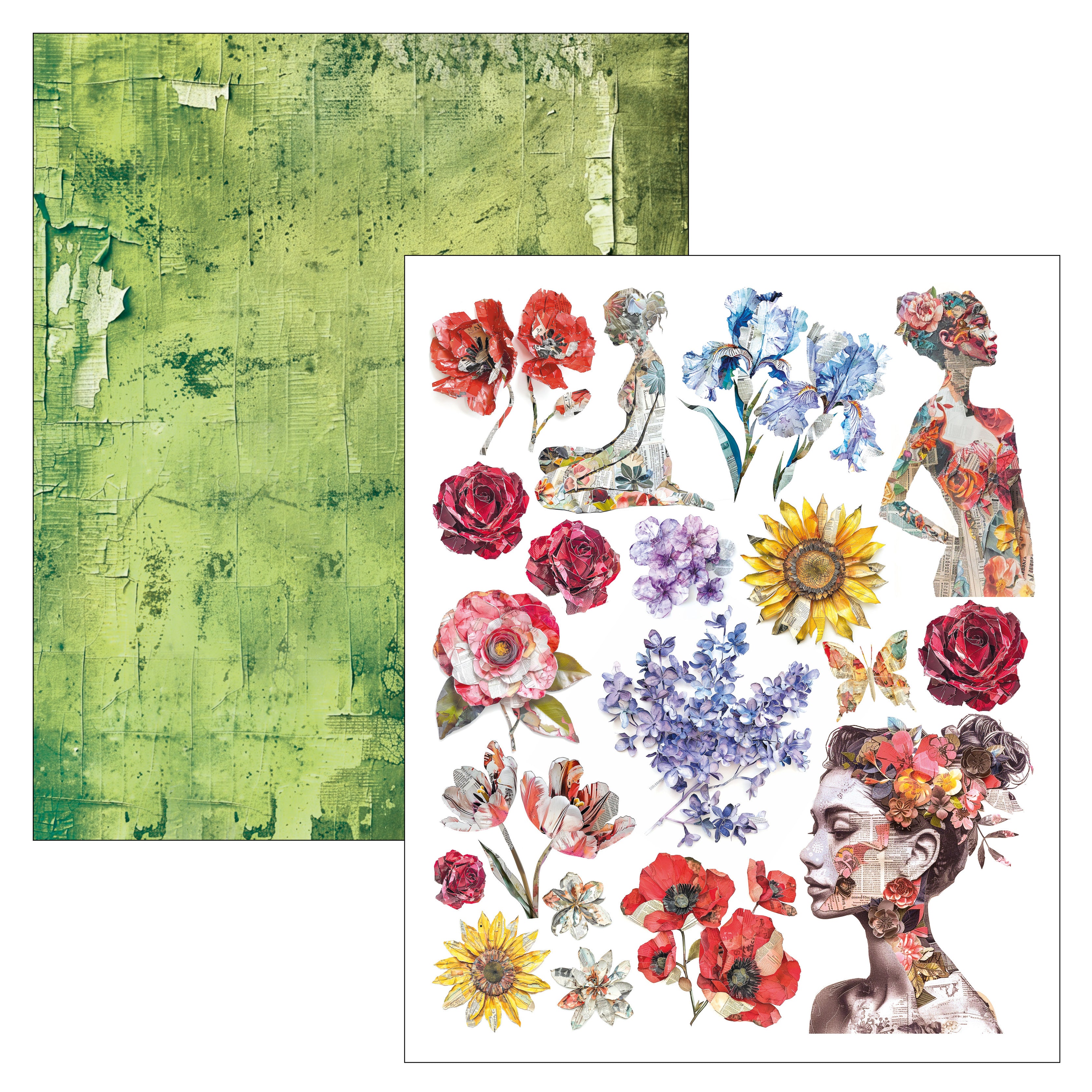 Ciao Bella LuMania The SOUND of SPRING Mixed Media Book 50 pgs #MA009