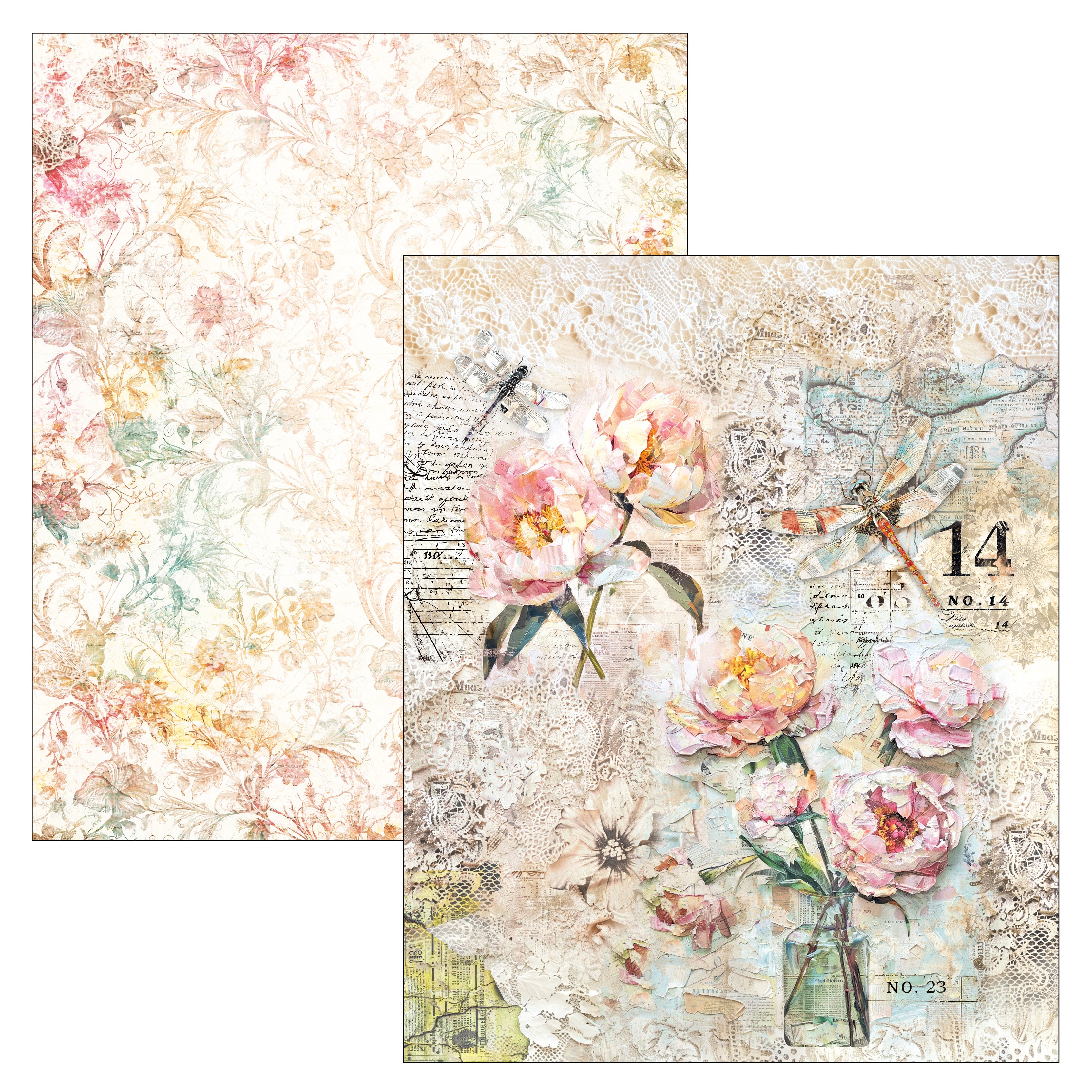 Ciao Bella LuMania The SOUND of SPRING Mixed Media Book 50 pgs #MA009