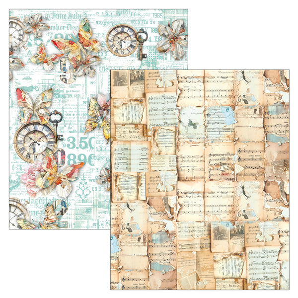 Ciao Bella LuMania The SOUND of SPRING Mixed Media Book 50 pgs #MA009