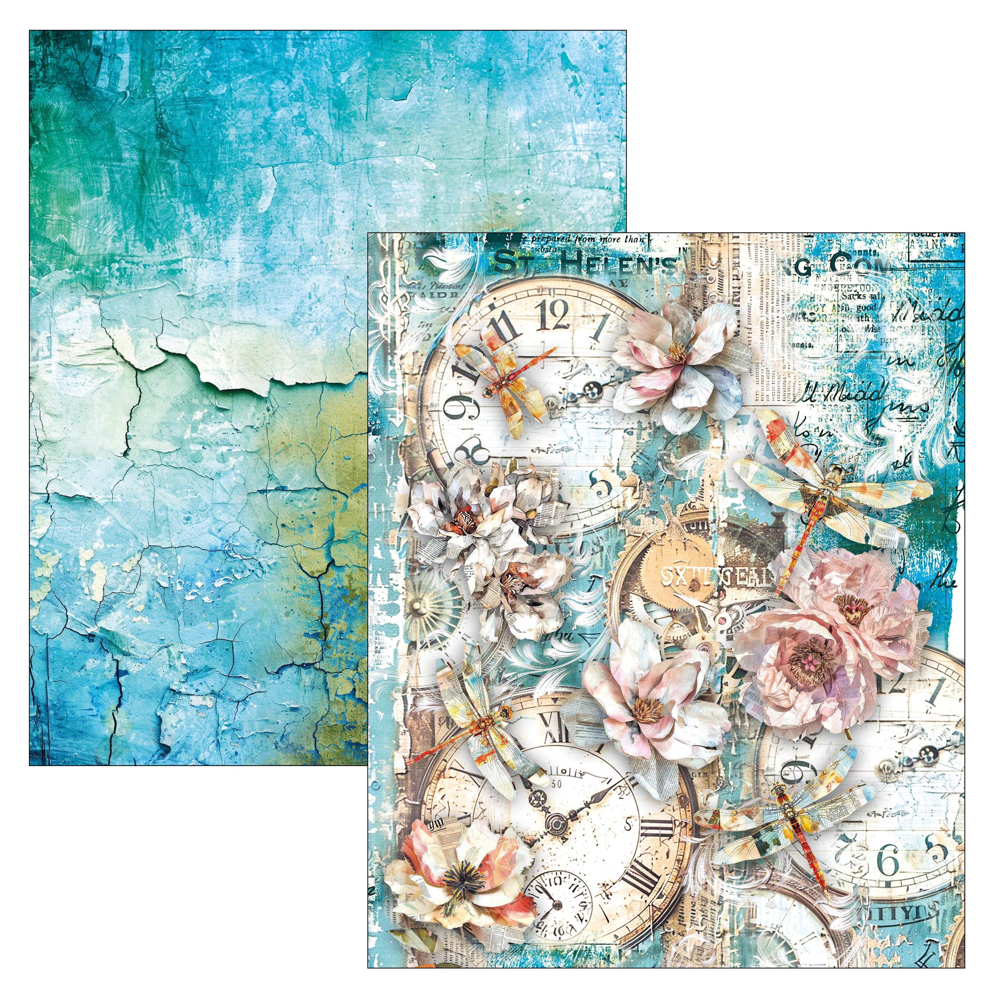 Ciao Bella LuMania The SOUND of SPRING Mixed Media Book 50 pgs #MA009