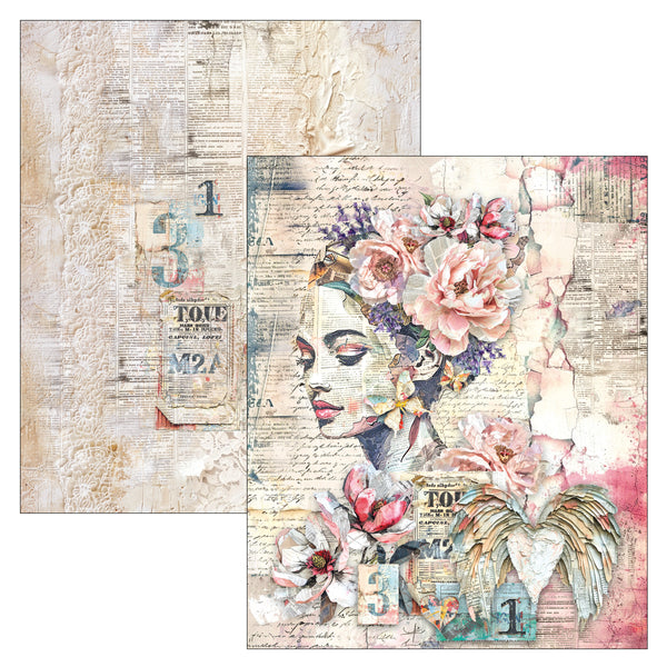 Ciao Bella LuMania The SOUND of SPRING Mixed Media Book 50 pgs #MA009