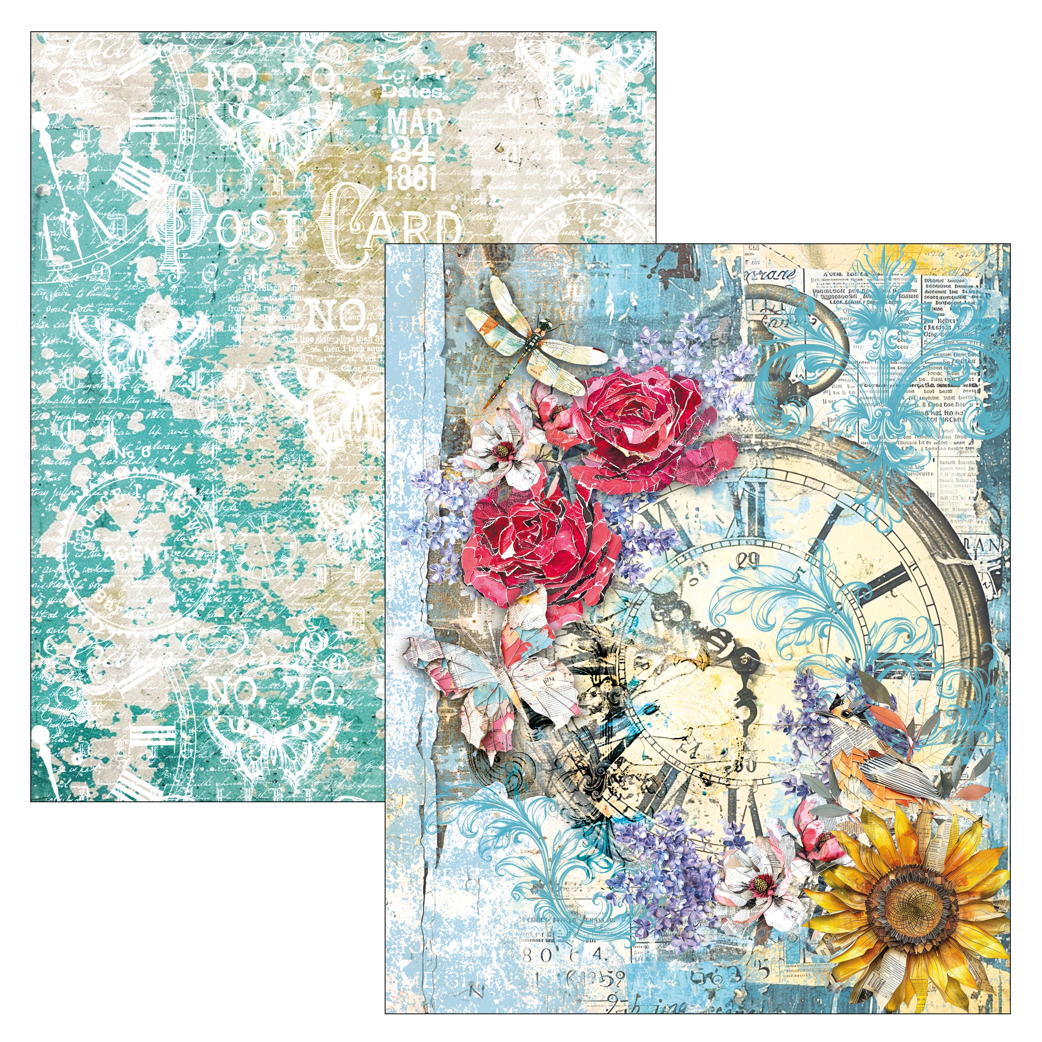 Ciao Bella LuMania The SOUND of SPRING Mixed Media Book 50 pgs #MA009