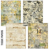 Ciao Bella LuMania CRAFTMIX TIME CAPSULE Mixed A5 Paper Pack - 8 Sheets Tissue & Vellum #MC001