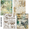 Ciao Bella LuMania CRAFTMIX TIME CAPSULE Mixed A5 Paper Pack - 8 Sheets Tissue & Vellum #MC001