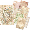 Ciao Bella LuMania CraftMix LOST IN TIME Mixed Media A5 Paper Pack - 8 Sheets Tissue & Vellum #MC007