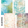 Ciao Bella LuMania CraftMix The SOUND of SPRING Mixed Media A5 Paper Pack - 8 Sheets Tissue & Vellum #MC009
