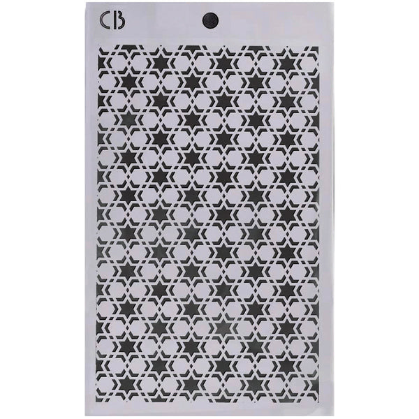 Ciao Bella Lu Mania TRIPLE LAYER STENCILS - SET 1 - 3 pcs 5" x 8"  #MD001